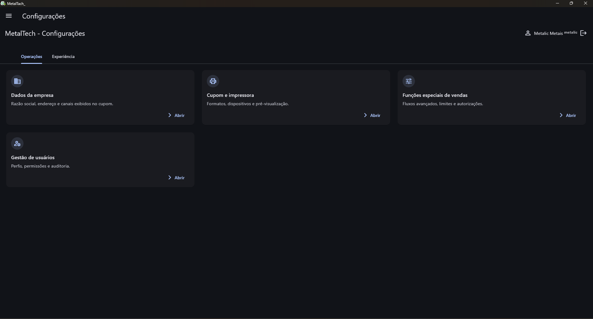 Materiais – MetalTech_