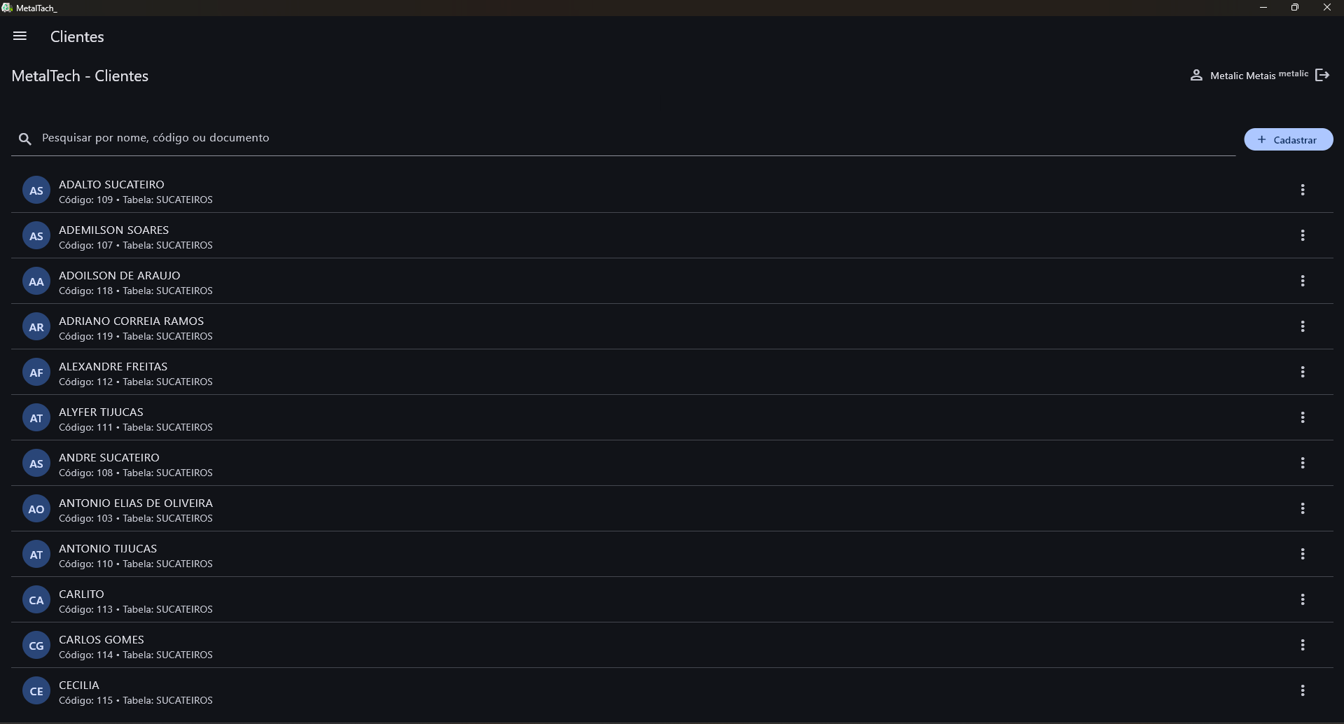 Pedidos – MetalTech_